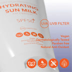 Latte Solare SPF50+ Hydrating Sun Milk 