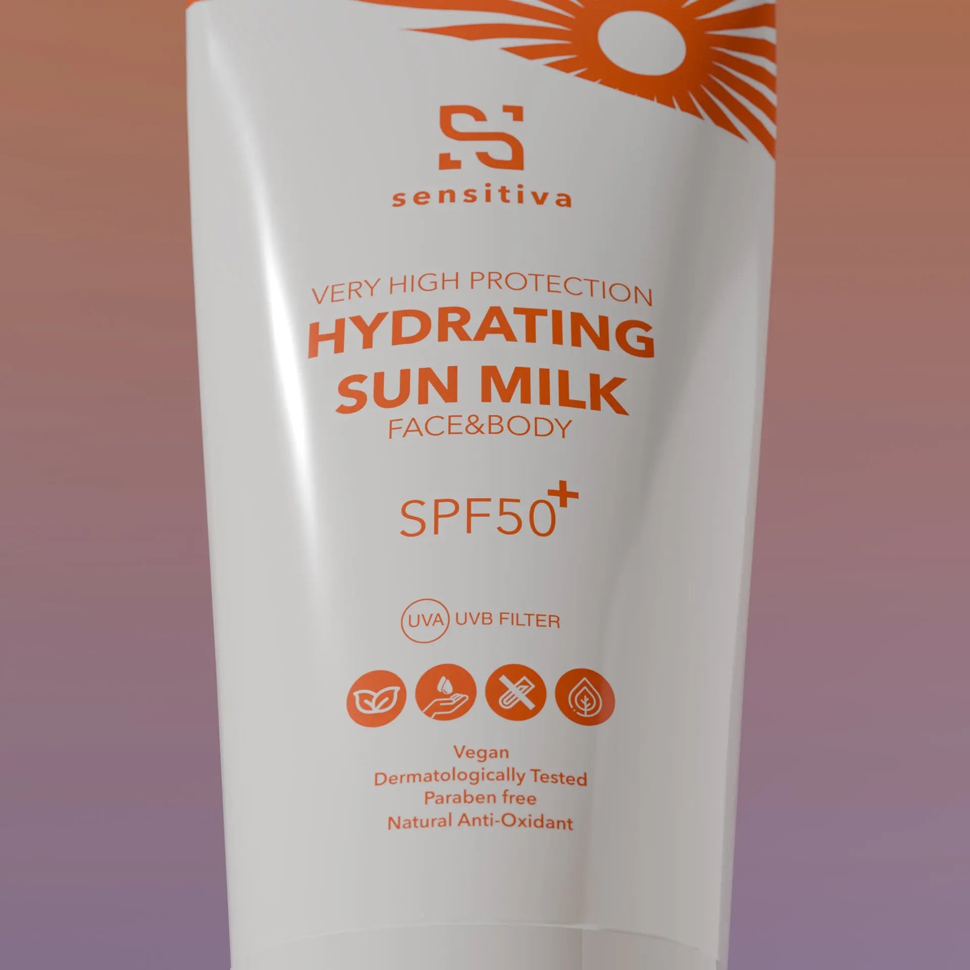 Hydrating Sun Milk SPF 50+.